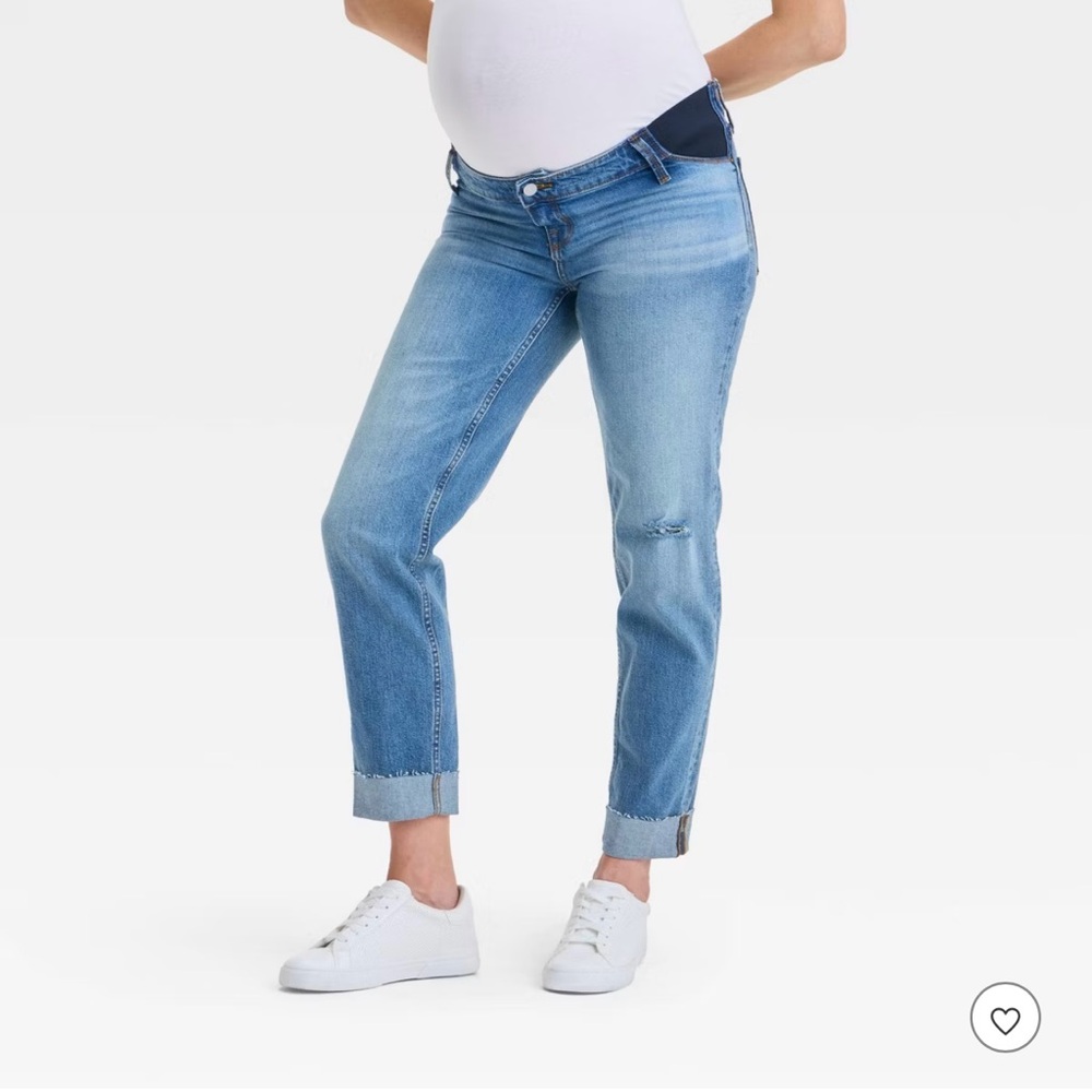 Isabel by Ingrid & Isabel Straight Leg Maternity Jeans 2
